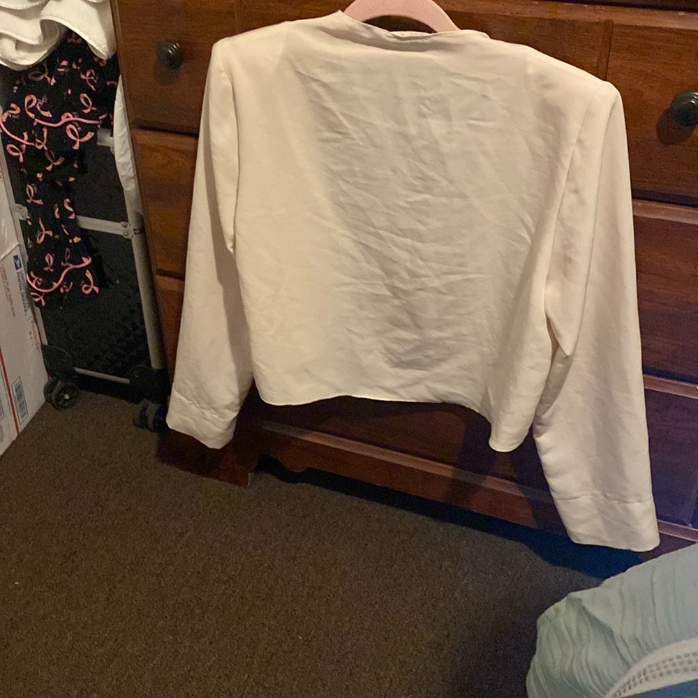 Creme colored coat